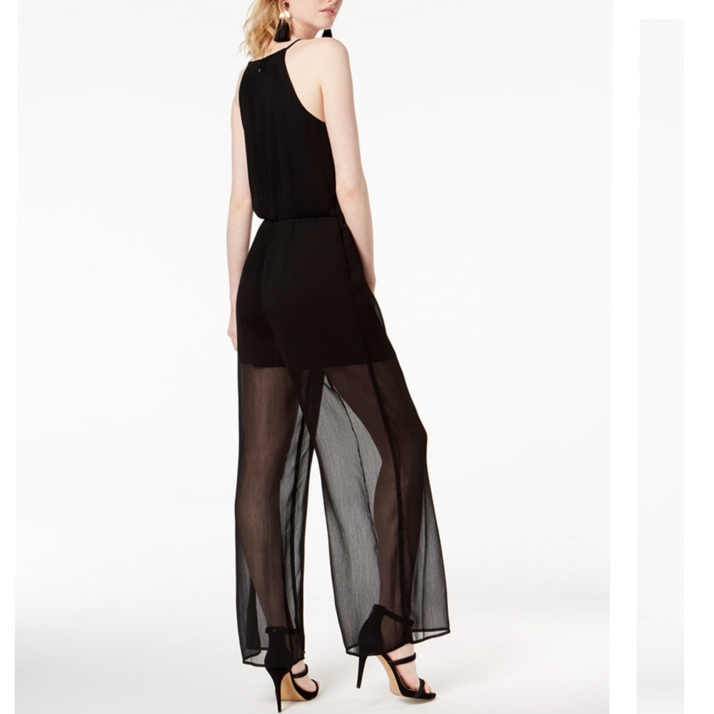 🔥 Bar III Super Chic Sheer Jumpsuit